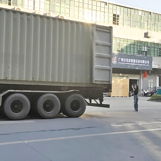 라벨링기에 충전하는 내용을 고객에게 영상으로 확인