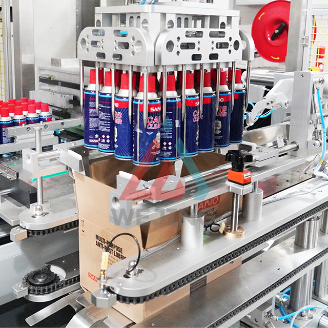 에어로졸 병 케이스 포장 