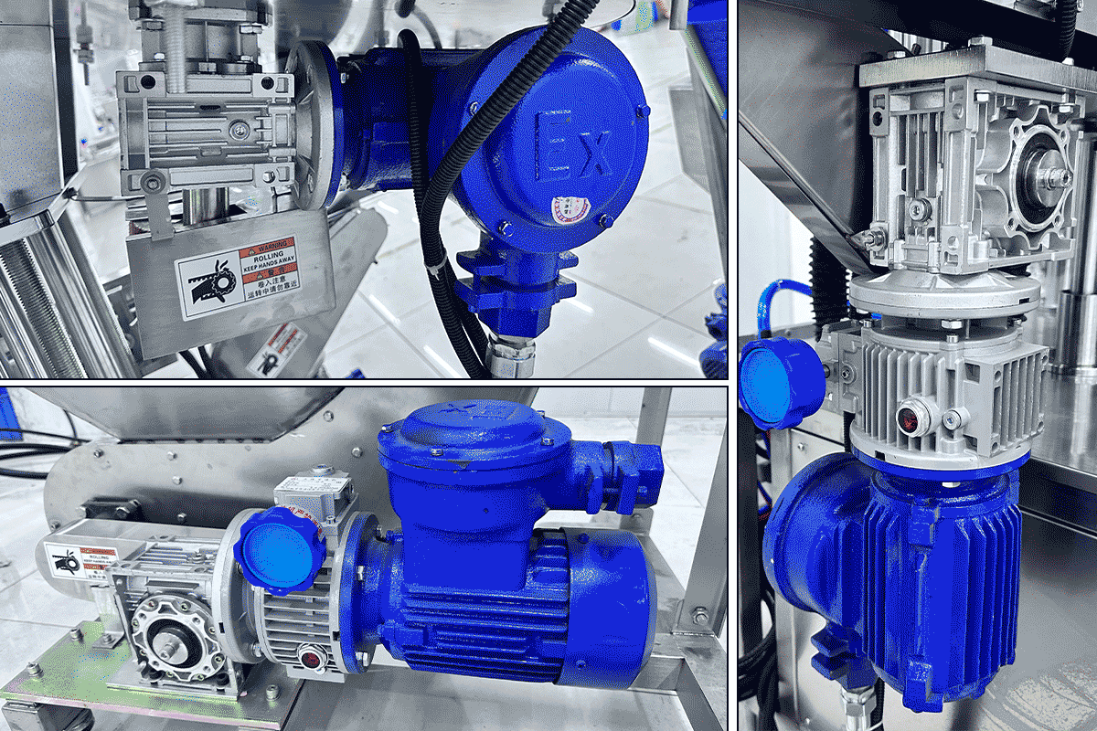 에어로졸 캡핑 기계용 모터