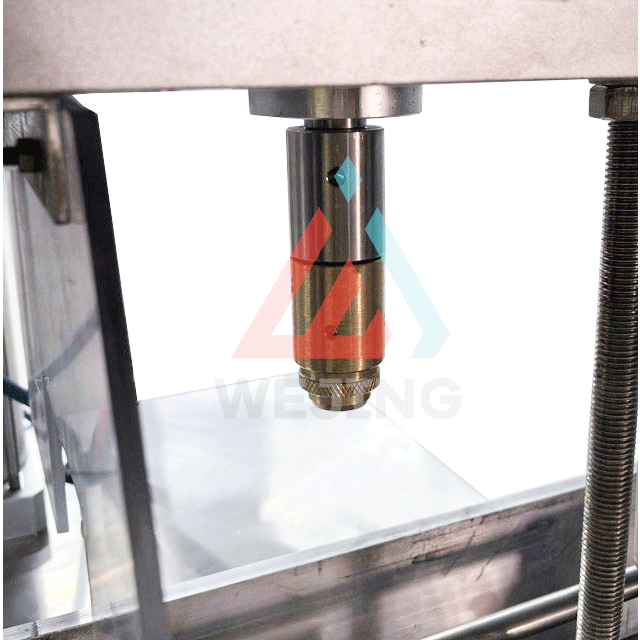 에어로졸 충전 기계의 팽창 시스템