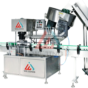 고속 자동 플라스틱 캡 삽입 및 고정 기계
