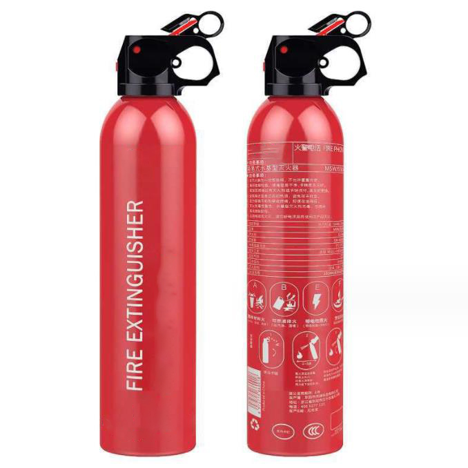 반자동 충전 기계로 만든 소화기