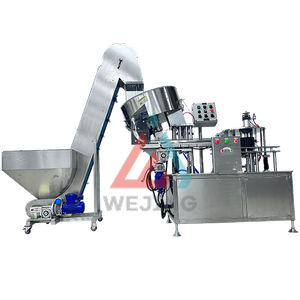 스프레이 충전물 기계 생산 라인을 위해 자동 에어로졸 스프레이 캡핑