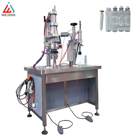 WJERZ-650 세미 자동 에어로졸 BOV 에어로졸 충전 및 외부 범죄 기계