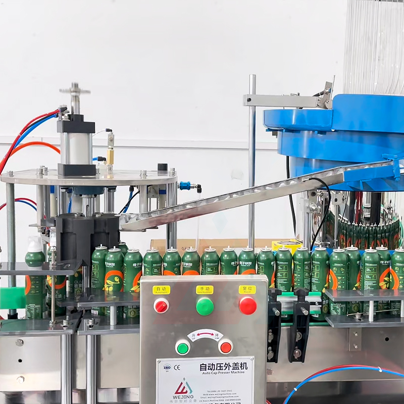 밸브 에어로졸 충전 기계 라인 공장 가격에 뜨거운 판매 올리브 오일 기술 가방