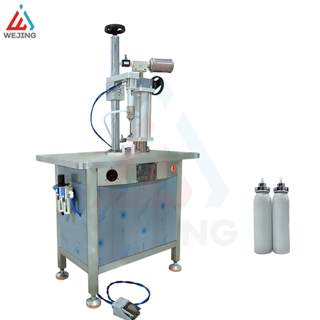 소형 에어로졸 충전 기계 