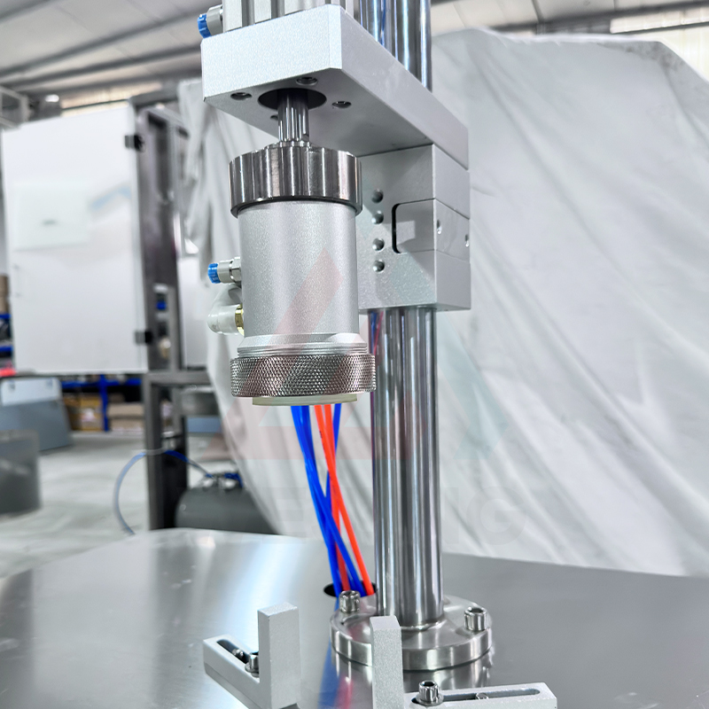 반자동 부탄 가스 충전 기계 