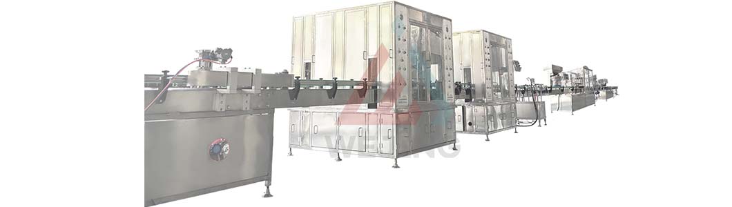 에어로졸 충전 라인