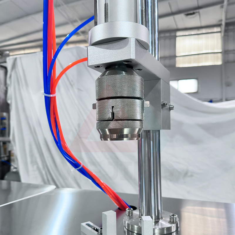 반자동 부탄 가스 충전 기계 