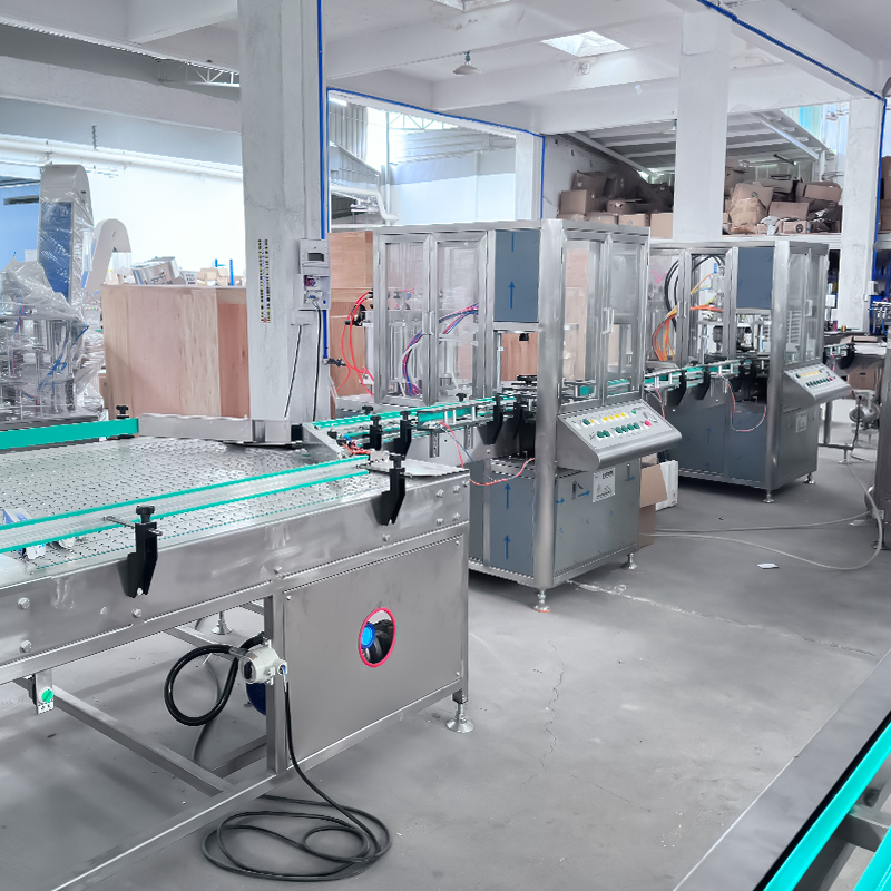 기본형 자동 에어로졸 충진기 라인 