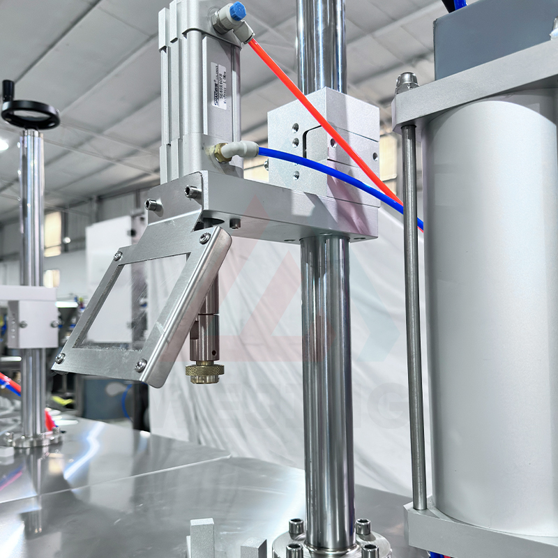 반자동 부탄 가스 충전 기계 