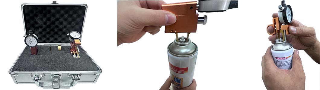 에어로졸 캔 측정