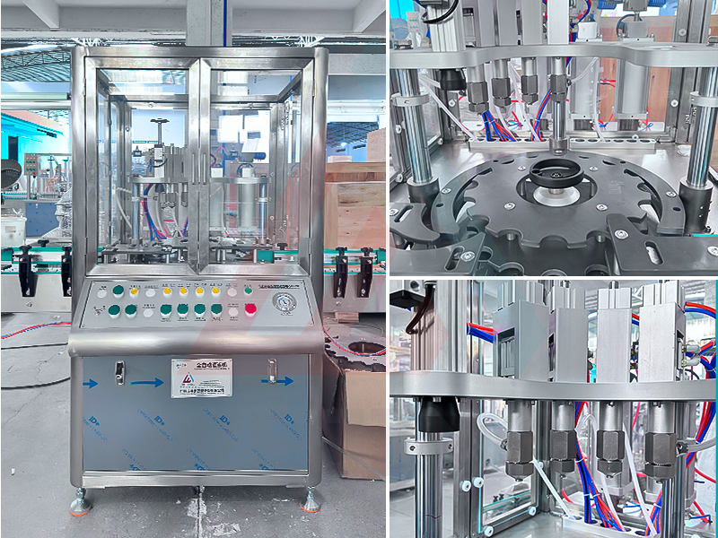 세부 이미지 에어로졸 액체 충전 기계