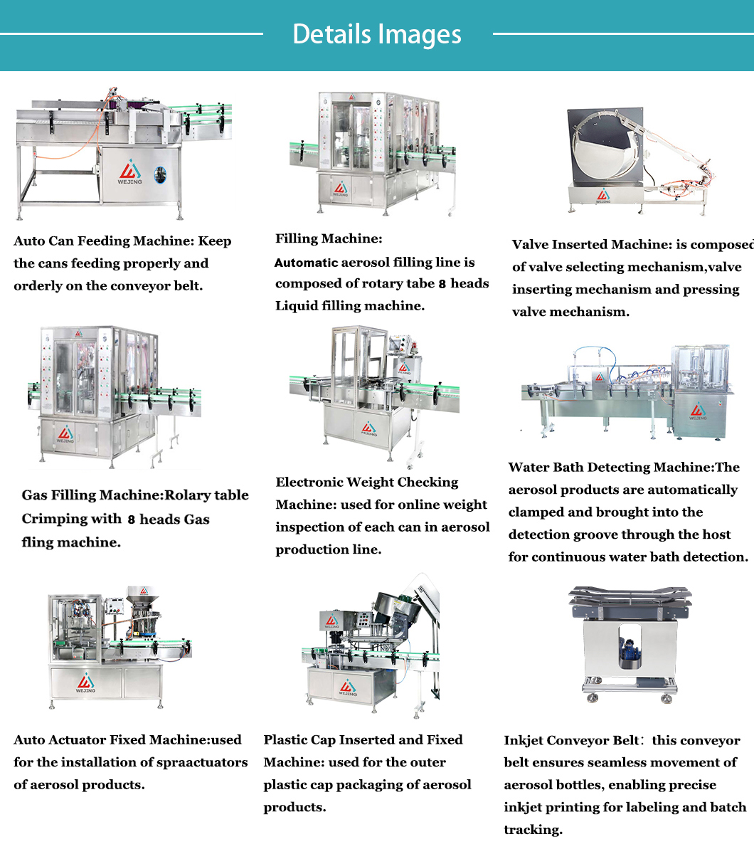 QGJ150 고속 에어로졸 충전 기계