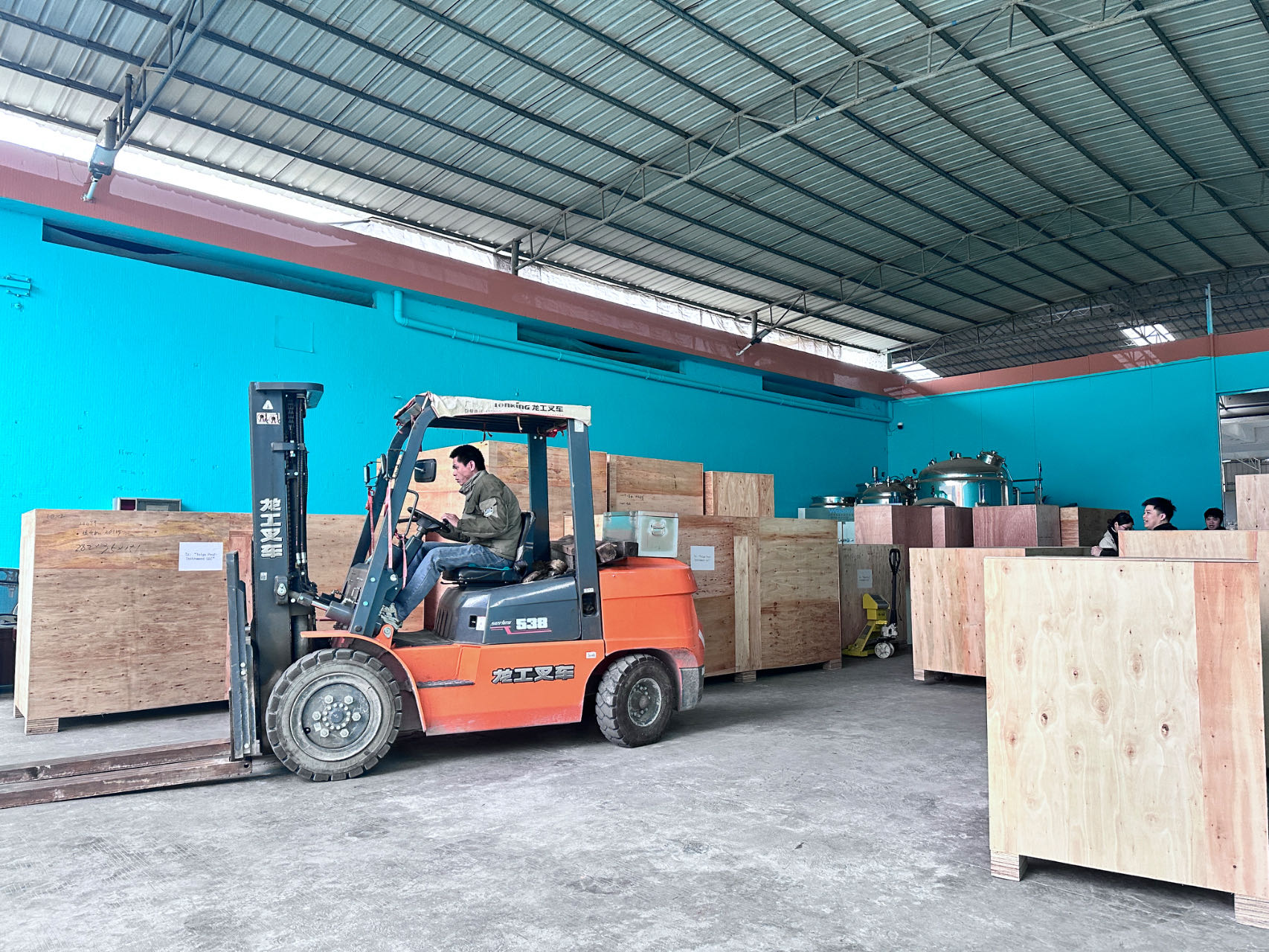 에어로졸 충전 기계